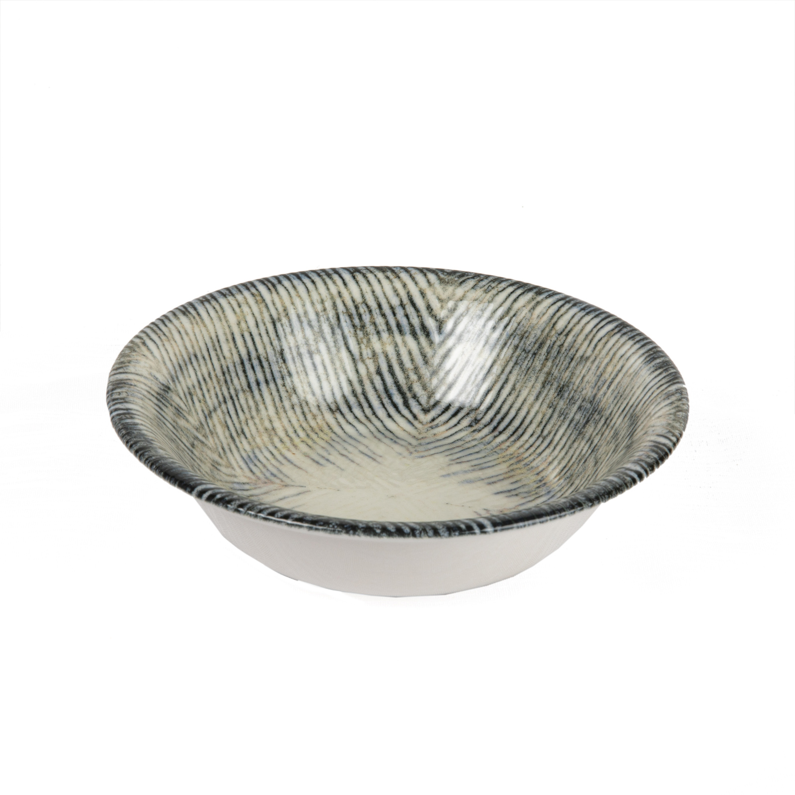 GBSEO16KKR822 Салатник круглый  d=16см., (300мл)30 cl., фарфор цвет корич.комб., Silence R822