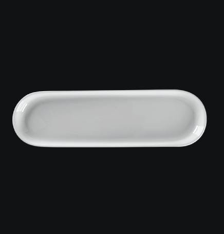 BCBVRTD40 Блюдо для подачи L=40 W=12 H=3см., фарфор, RAK Porcelain, ОАЭ