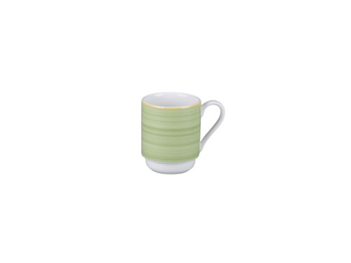 BASM30D57 Кружка (300мл)30cl., фарфор,цвет зеленый, Bahamas 2, RAK Porcelain, ОАЭ