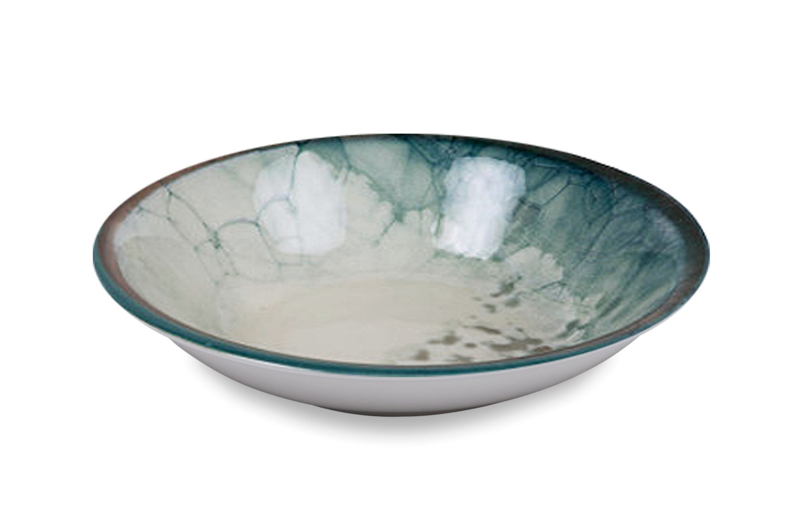 GBSEO20CKR1341 Салатник круглый  d=20см., (500мл)50 cl., фарфор цвет лазурь комб., Lagoon R1341
