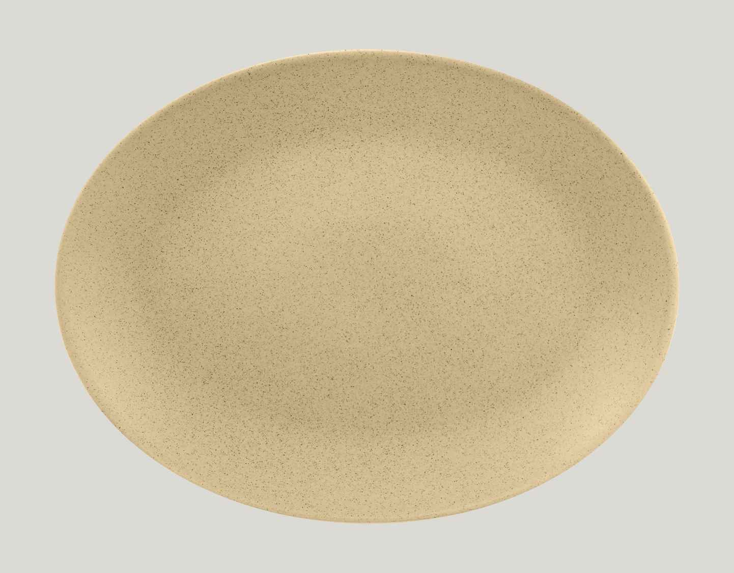 GNNNOP36AL Тарелка овальная 36x27 см., без борта, фарфор, Genesis Mat, RAK Porcelain, ОАЭ