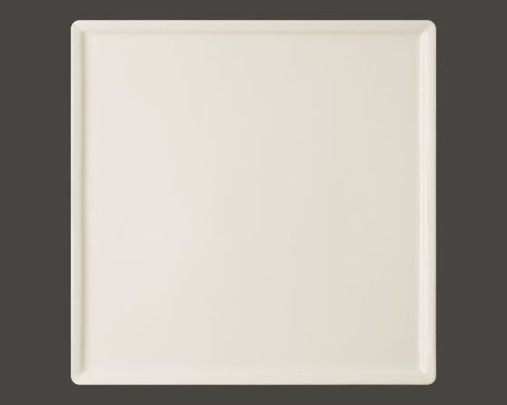 SPSP25 Тарелка квадратная "Ginger" 25x25 см., плоская, фарфор, AllSpice