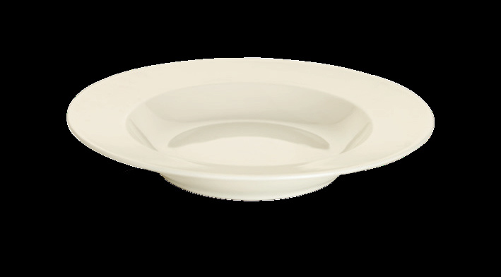 GBSD127CK00 Тарелка круглая  d=27 см., для пасты, фарфор молочно-белый , Delta