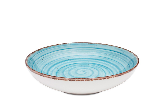 GBSEO20YKS50TM Салатник круглый  d=20см., (660мл)66 cl., фарфор, цвет голубой, Avanos,Turquoise
