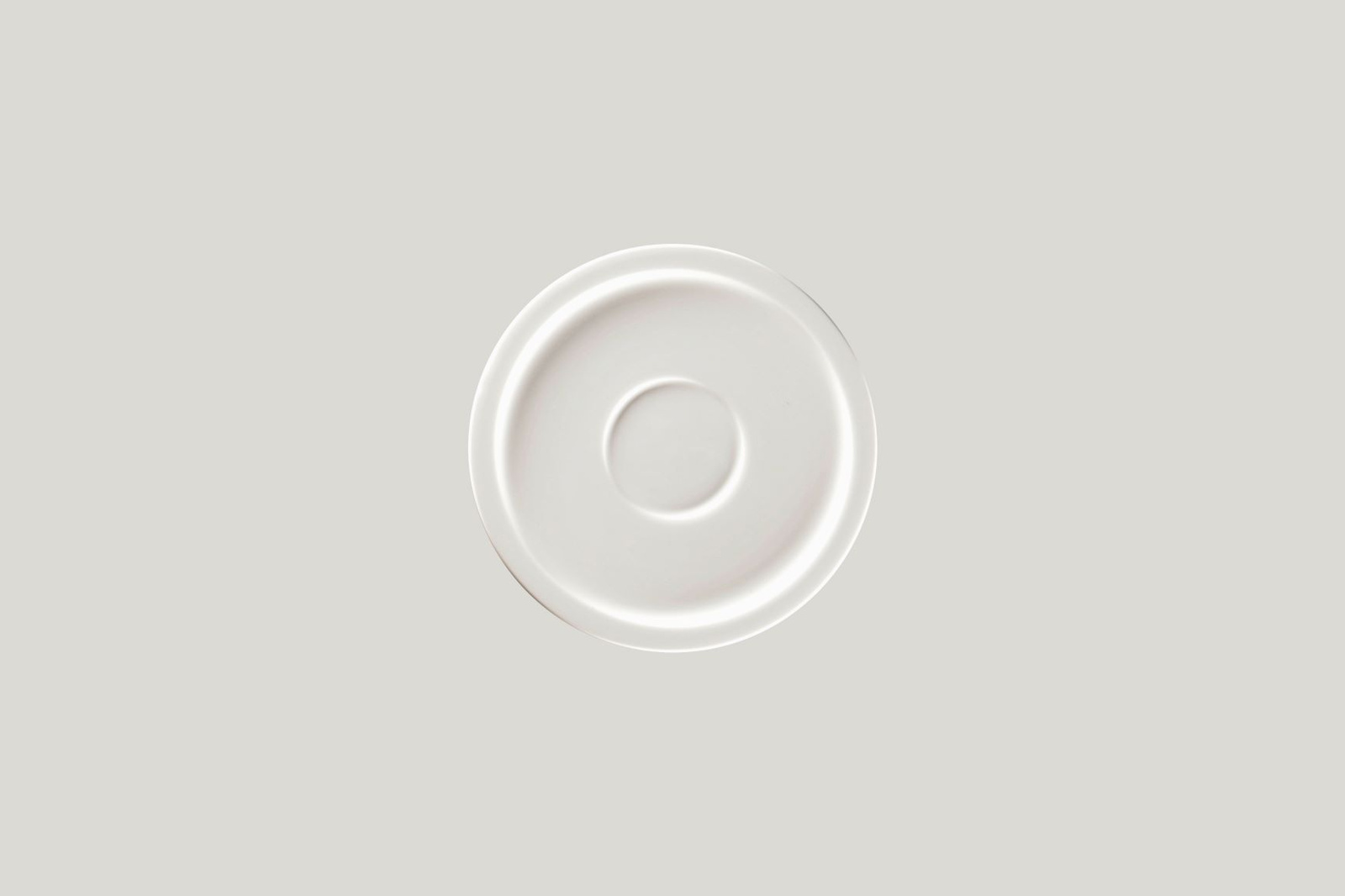 EASA16DU Блюдце круглое  d=16 см., для чашек арт. EACU20DU/EACU23DU, фарфор, Ease, RAK Porcelain, ОА