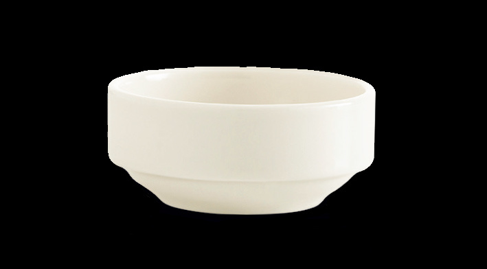GBSEO12JK00 Салатник круглый штабелируемый d=12см., (380мл )38 cl., фарфор молочно-белый , Delta