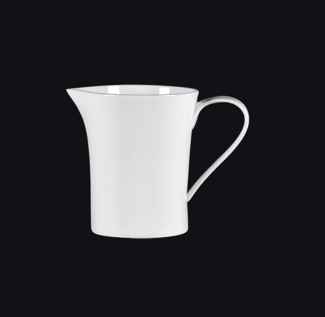 BCFRCR25 Молочник с ручкой (353мл)35.3cl., фарфор, Fedra, RAK Porcelain, ОАЭ