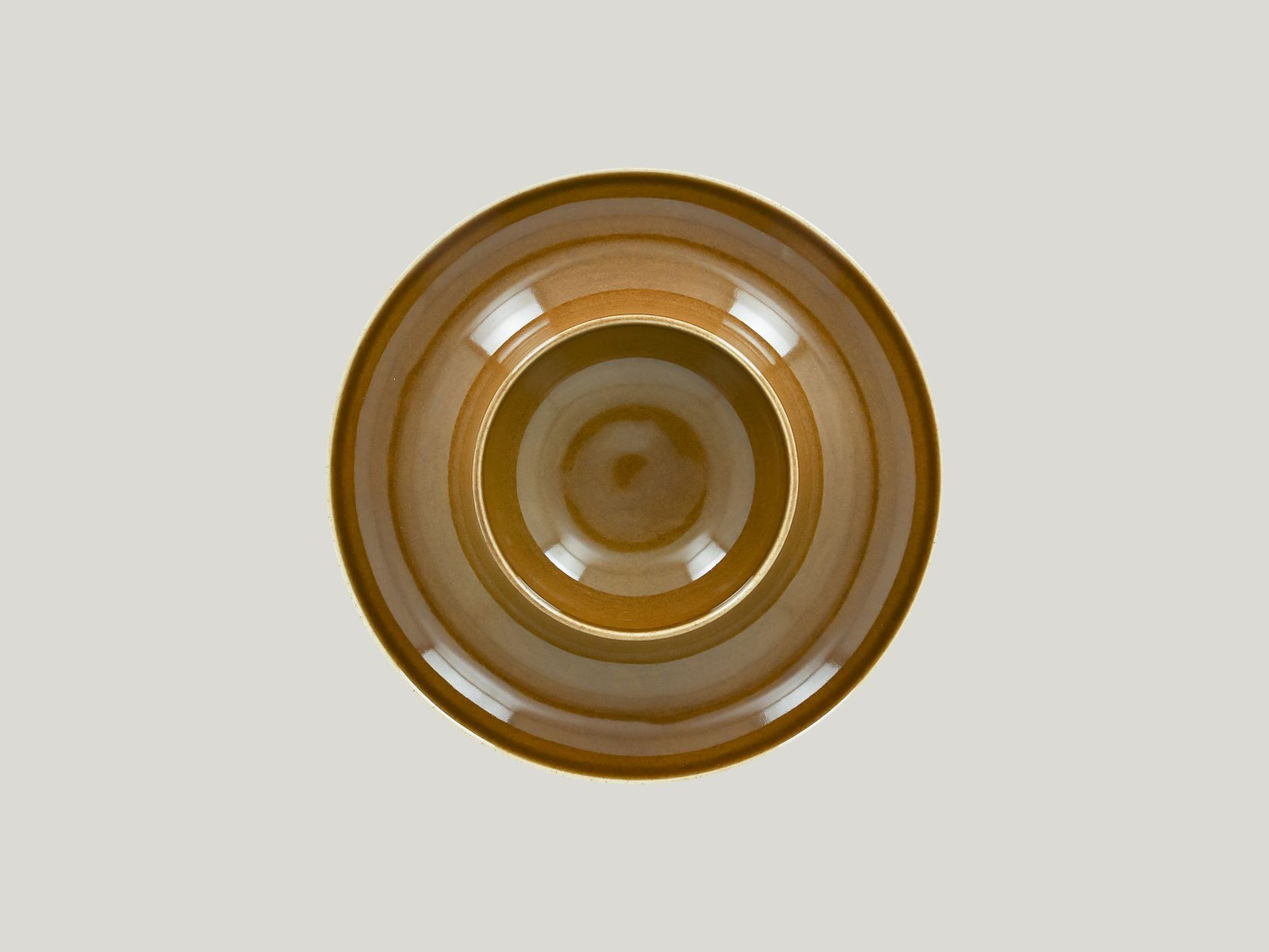 GNARRP25CA Тарелка круглая  340мл d=25 см., с углублением в центре, фарфор, Ashore, RAK Porcelain