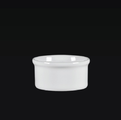 BCFRBR01 Кокотница круглая  d=6.8 h=3.8 см., (65мл)6.5cl, фарфор, Fedra, RAK Porcelain, ОАЭ