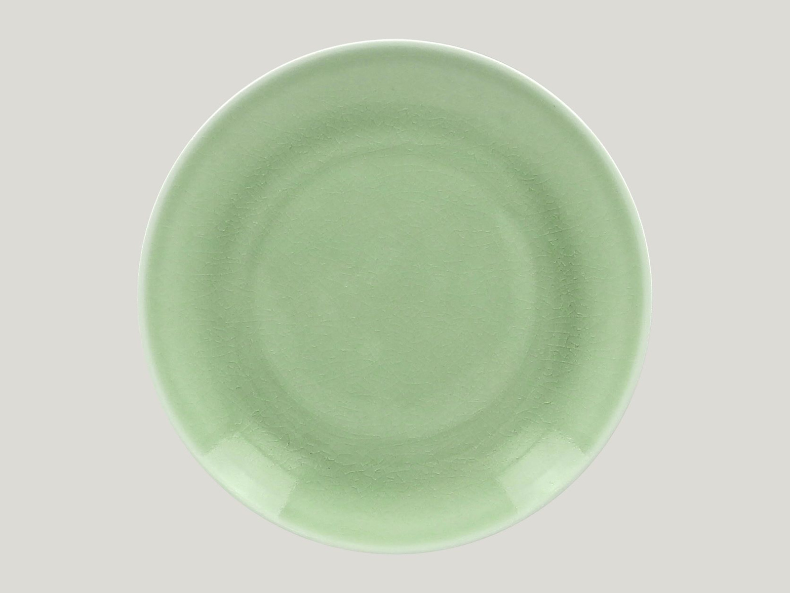 VNNNPR29GR Тарелка круглая  d=29  см., плоская, фарфор,цвет зеленый, Vintage, RAK Porcelain, ОАЭ