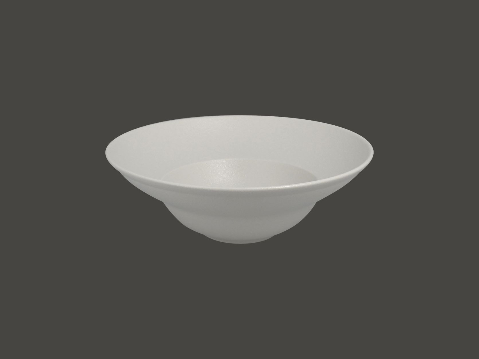 NFCLXD23WH Тарелка круглая  d=23 см., 320мл, глубокая, фарфор, NeoFusion Sand(белый), RAK Porcelain,