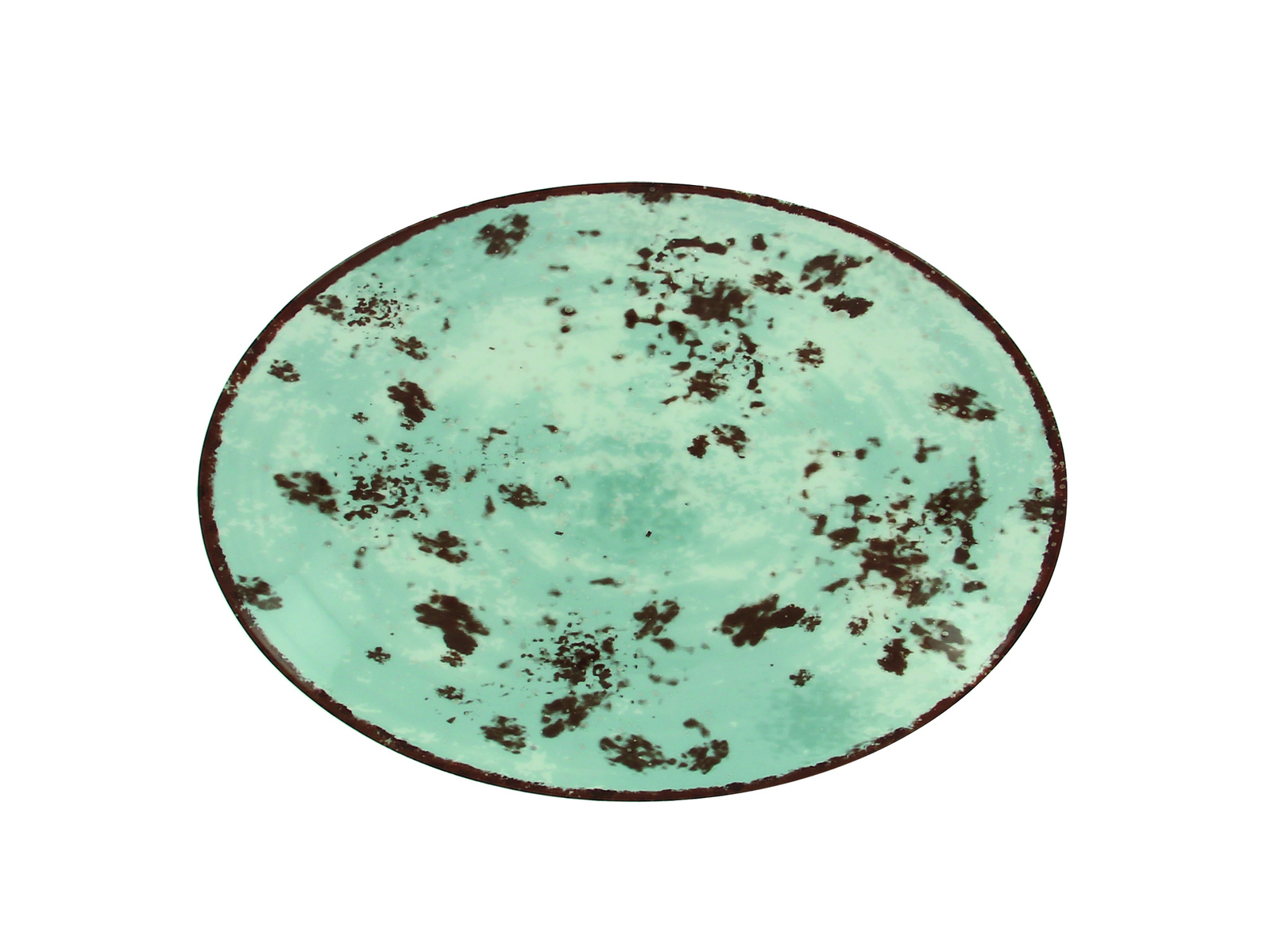 NNOP32PBL Тарелка овальная 32х23 см., плоская, фарфор, Peppery, RAK Porcelain, ОАЭ