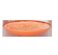 WDBUBC26CO Тарелка круглая "Coupe"  d=26 см., 1.2л глубокая, фарфор,цвет оранжевый, WoodArt, RAK Por