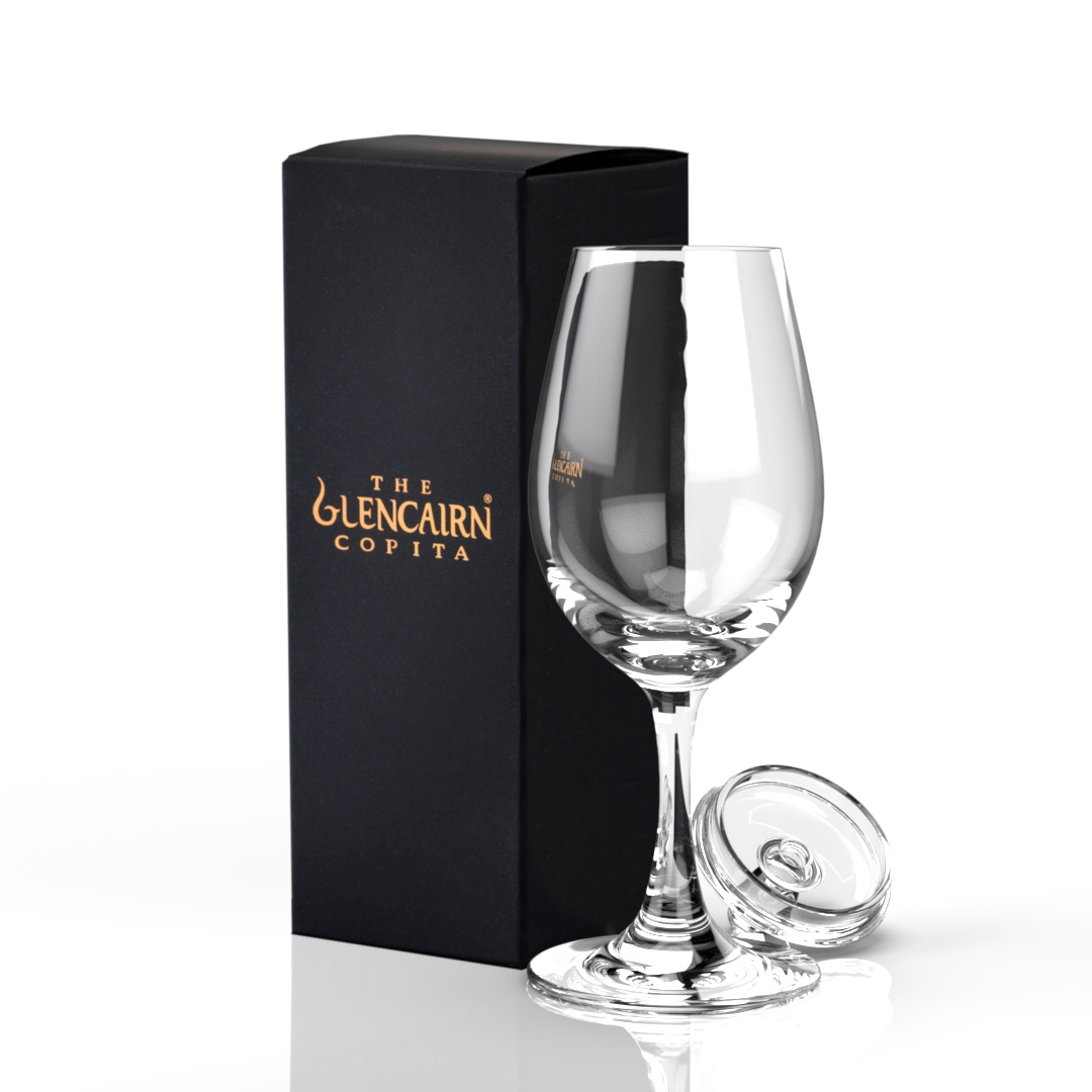 GGCop2p Бокал Glencairn Copita с крышкой (премиум коробка)(в уп.1шт) (170мл)17 cl., стекло