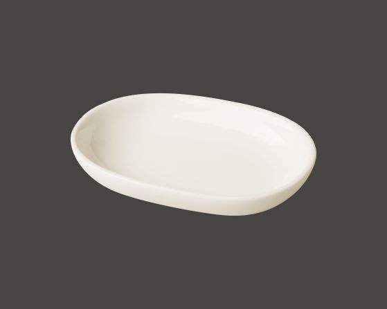 BABD11 Тарелка овальная  11x8 см., плоская, фарфор, Banquet, RAK Porcelain, ОАЭ