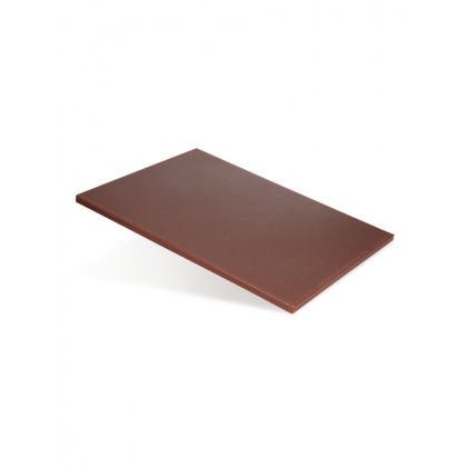 YP7030-1BR Доска разделочная прямоугольная, 50х30h=1.5см., пластик,цвет коричневый, Gerus