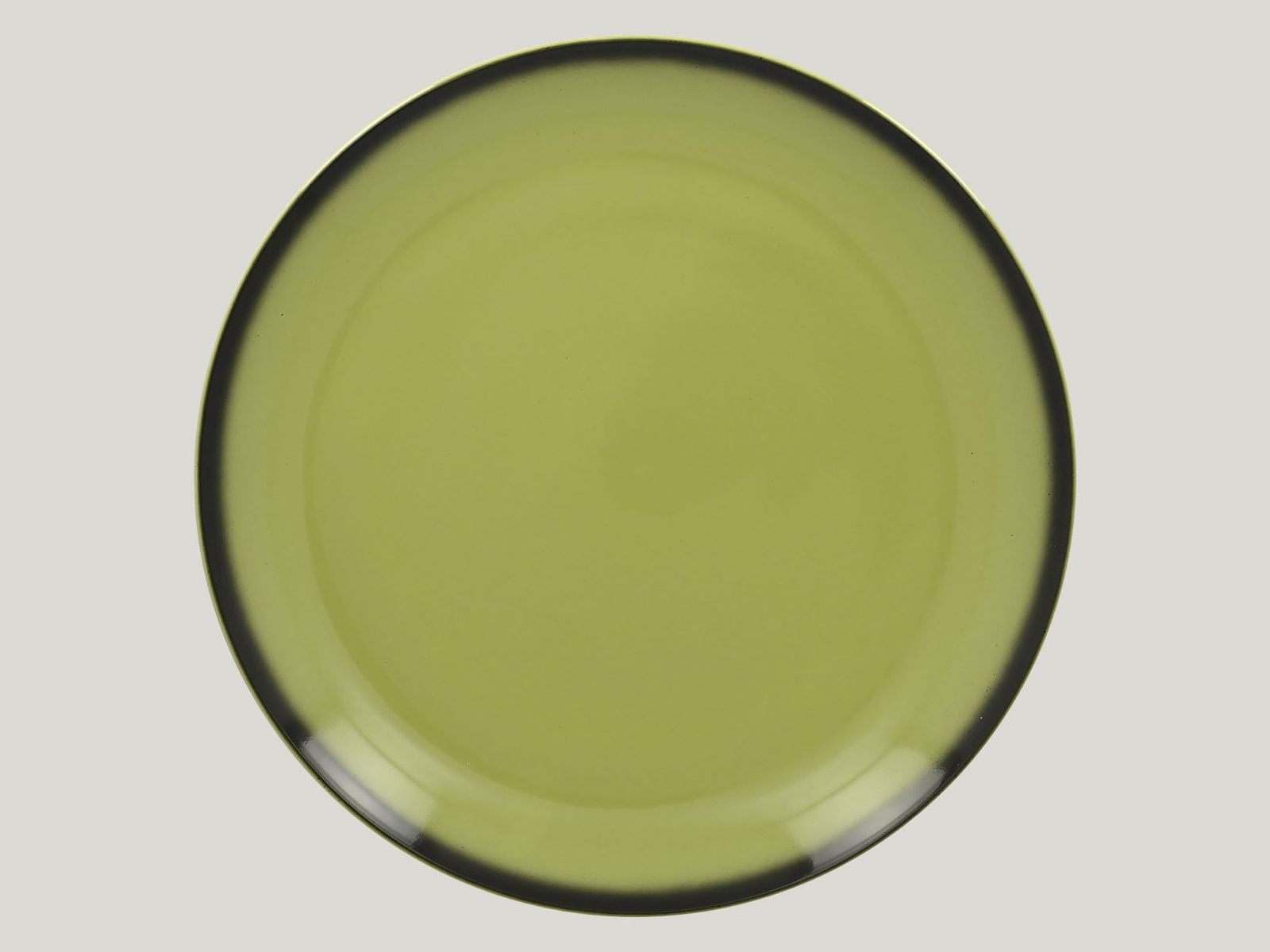 LENNPR21LG Тарелка круглая  d=21 см., плоская, фарфор,цвет светло-зеленый, Lea, RAK Porcelain, ОАЭ