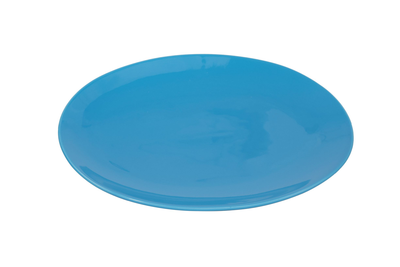 CS0062Blue Тарелка овальная "Coupe"  30 см., фарфор,цвет голубой, Lantana, SandStone, Китай