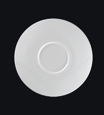 BCFRSA15 Блюдце круглое  d=15 см., для арт.BCFRCU23, костяной фарфор, Fedra, RAK Porcelain, ОАЭ