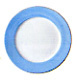 BAFP27D54 Тарелка круглая борт- голубой d=27см.,плоская, фарфор, Bahamas 2, RAK Porcelain, ОАЭ