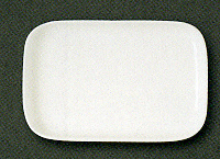 OPRP18 Тарелка прямоугольная  18х11.5 см., плоская, фарфор, Minimax, RAK Porcelain, ОАЭ