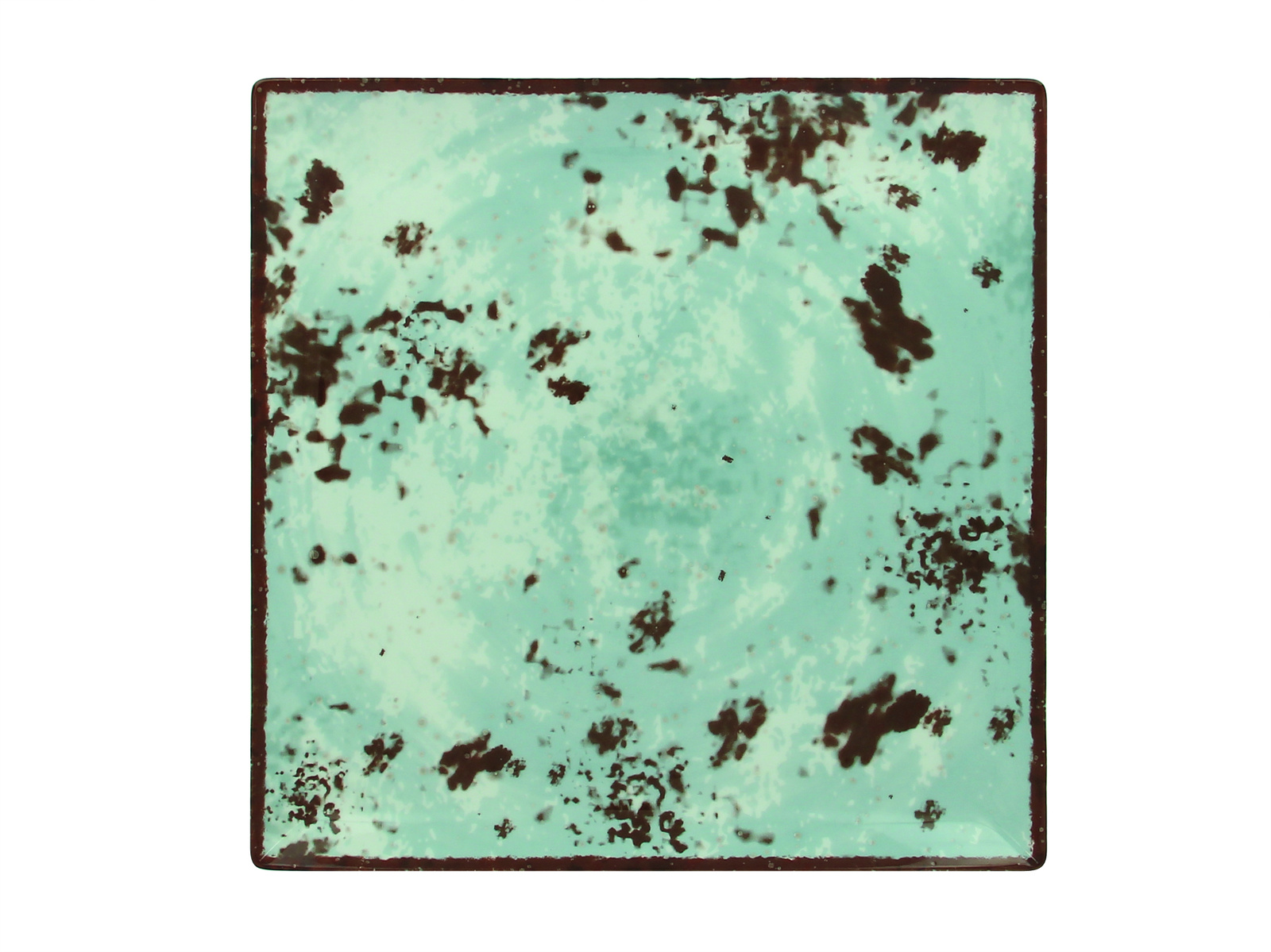 EDSQ30PBL Тарелка квадратная 30 см., плоская, фарфор, Peppery, RAK Porcelain, ОАЭ