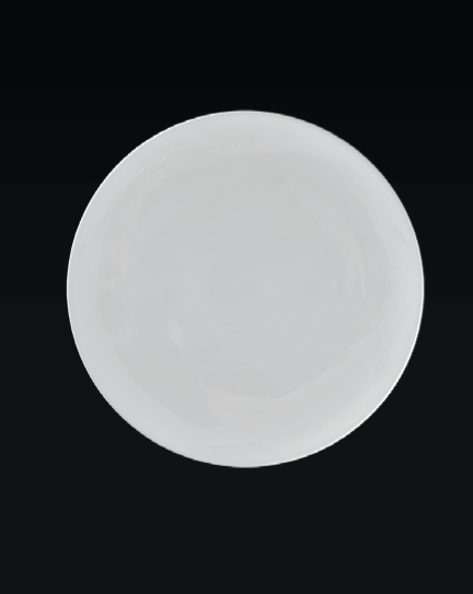 BCBVCP27 Тарелка "Coupe"  d=27 см., плоская, костяной фарфор, Bravura, RAK Porcelain, ОАЭ