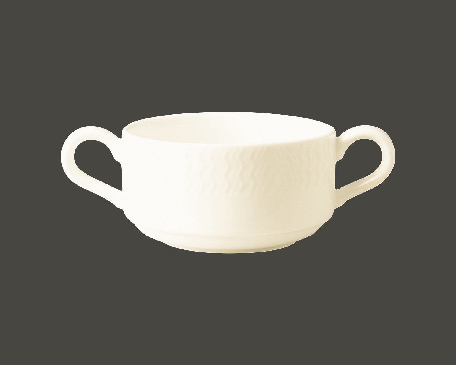 BACS30D1 Бульонница круглая  (300мл)30 cl., фарфор, Leon, RAK Porcelain, ОАЭ