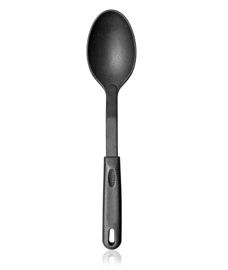 NU-01 Ложка раздаточная L=30см., пластик,цвет черный, Henry Food, Китай
