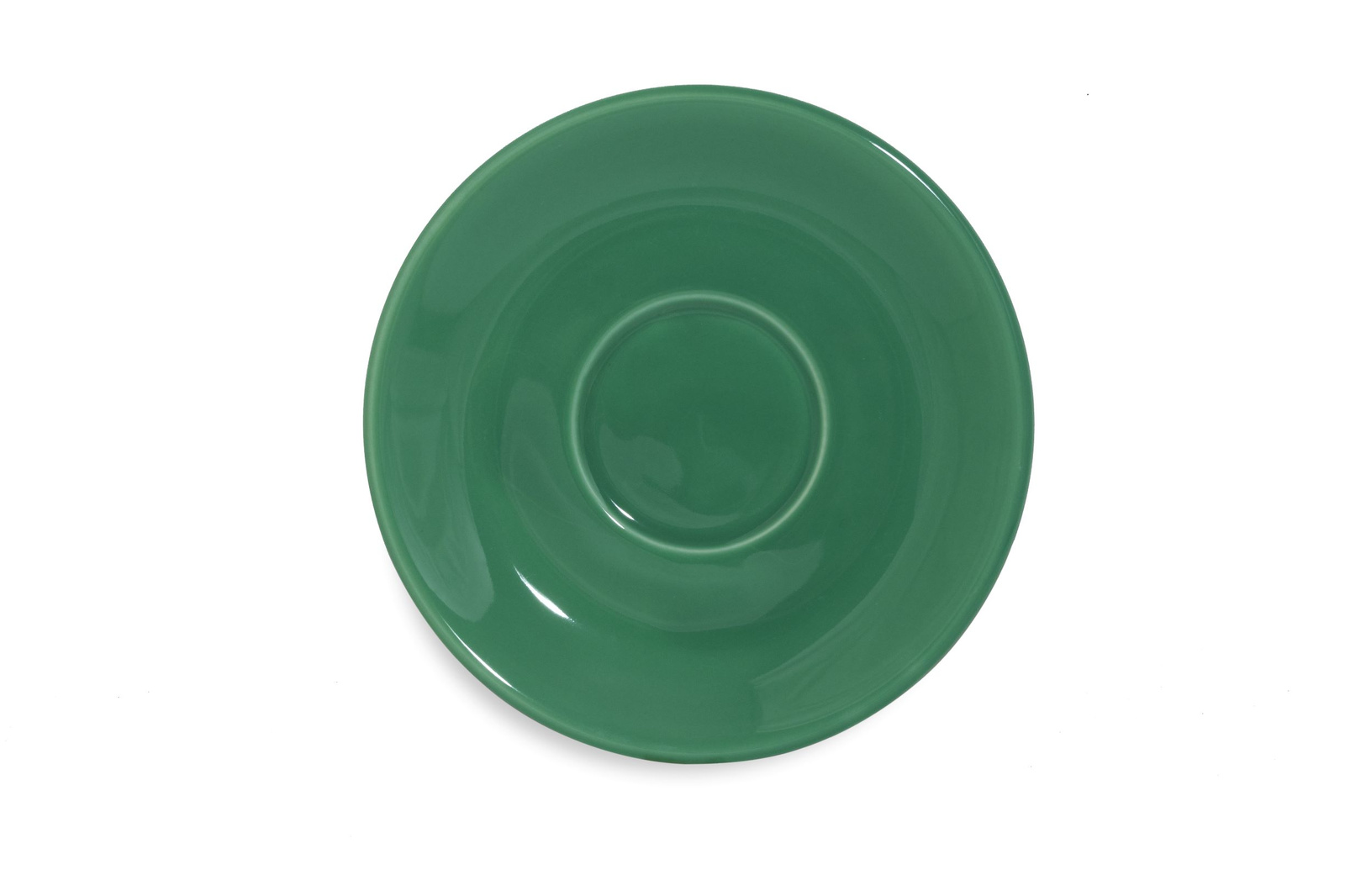 CS6652Green Блюдце круглое  d=15 см., для чашки арт.CS6651, фарфор,цвет зеленый, Lantana, SandStone,