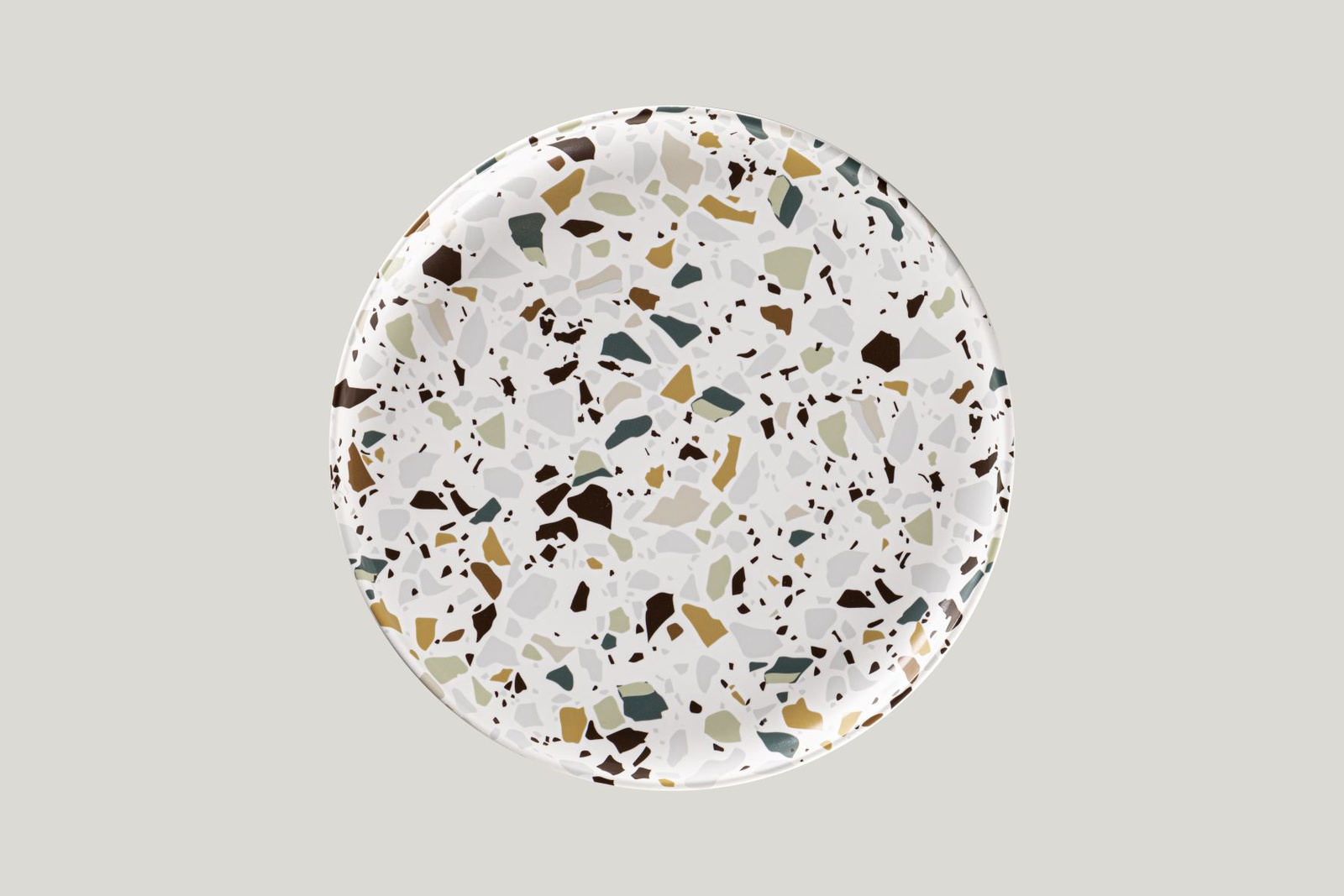 KELUDP27 Тарелка круглая  d=27 см., глубокая (1.5л)105cl, фарфор, Kerrazzo, RAK Porcelain, ОАЭ