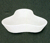 MNTR01 Емкость  для подачи "Trio" 15х14.5см.,  cl., фарфор, Minimax, RAK Porcelain, ОАЭ