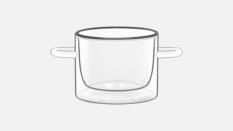 751760091000000 Емкость для подачи , d=7 h=5.5см., 0.12л., стекло, Bauscher, Германия