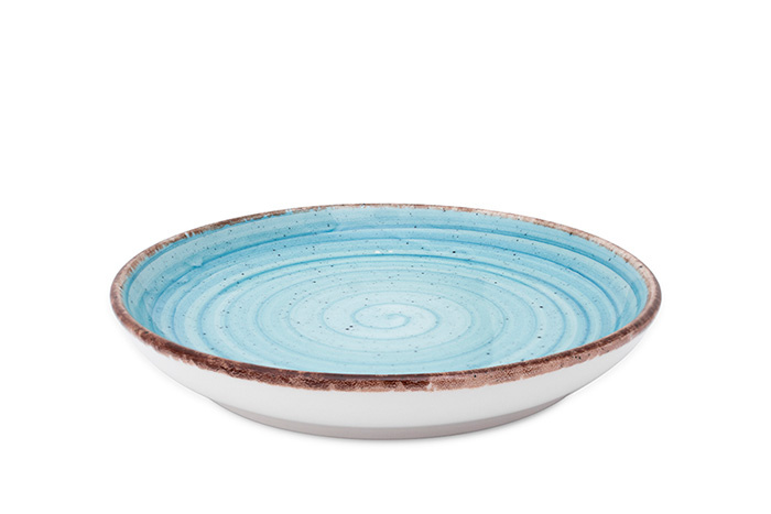 GBSBLB15YDU50TM Тарелка круглая борт вертикальный d=15 см., фарфор, Avanos,Turquoise