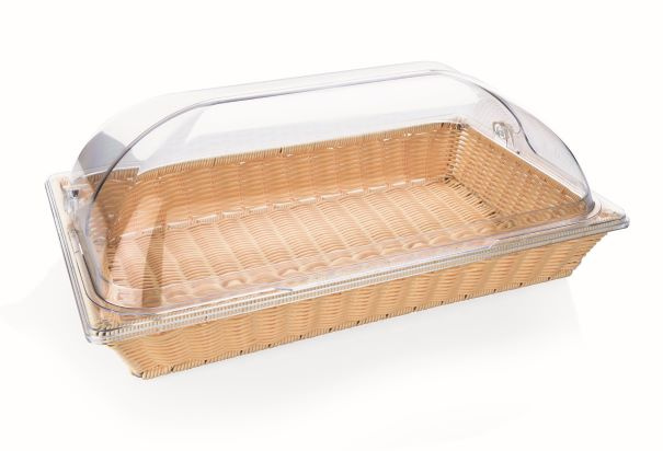 BBB01B Крышка "Roll Top" для корзин арт.3140534 и BBB01A,h=20см., поликарбонат