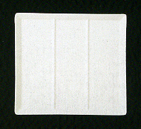 OPRT19C Тарелка прямоугольная  19х17 см., 3-х секционная , фарфор, Minimax, RAK Porcelain, ОАЭ