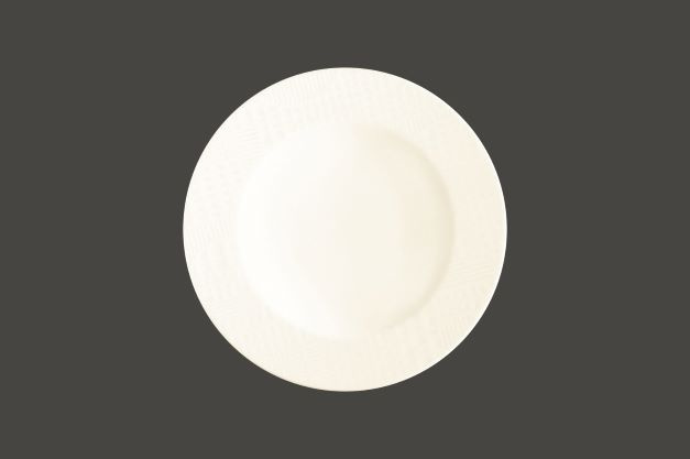 PXFP27 Тарелка круглая  d=27 см., плоская, фарфор, Pixel, RAK Porcelain, ОАЭ