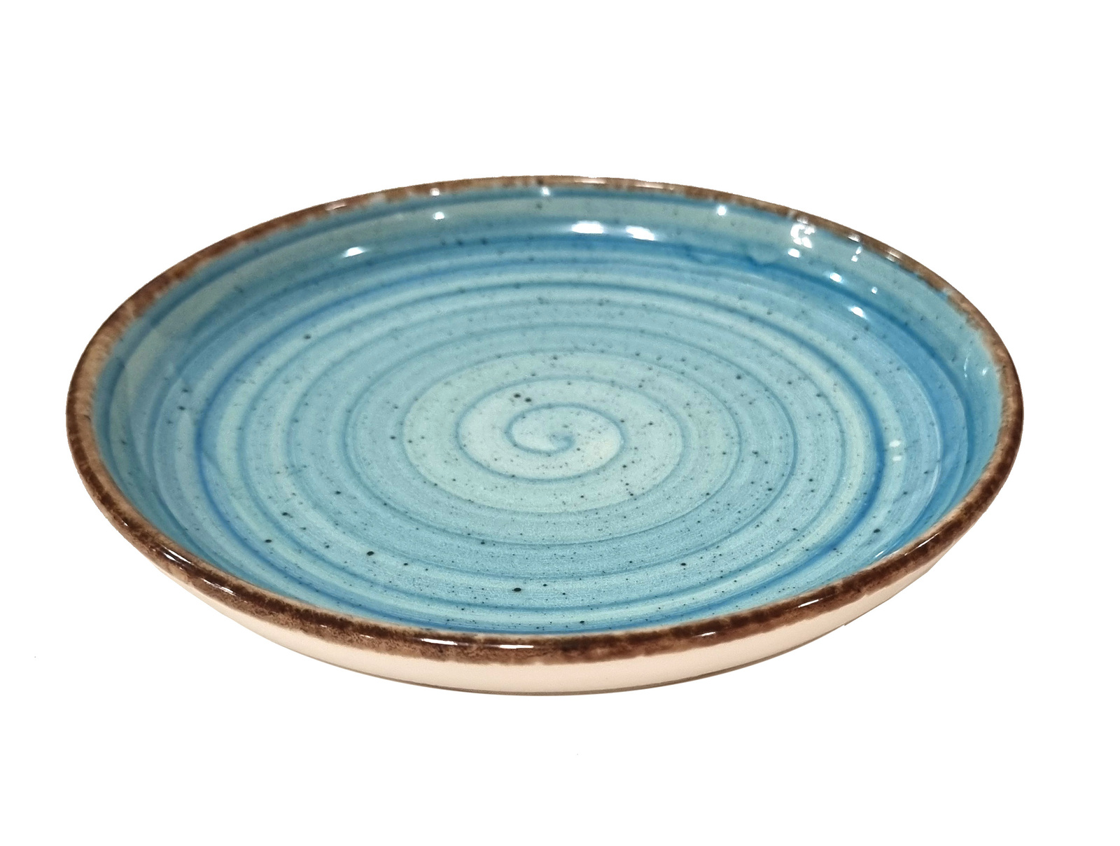 GBSBLB18YDU50TM Тарелка круглая  d=18 см., борт вертикальный, фарфор, Avanos,Turquoise