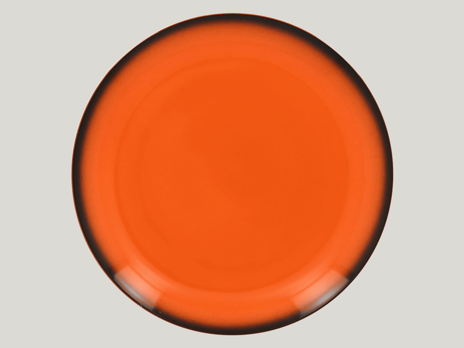 LENNPR29OR Тарелка круглая  d=29  см., плоская, фарфор,цвет оранжевый, Lea, RAK Porcelain, ОАЭ