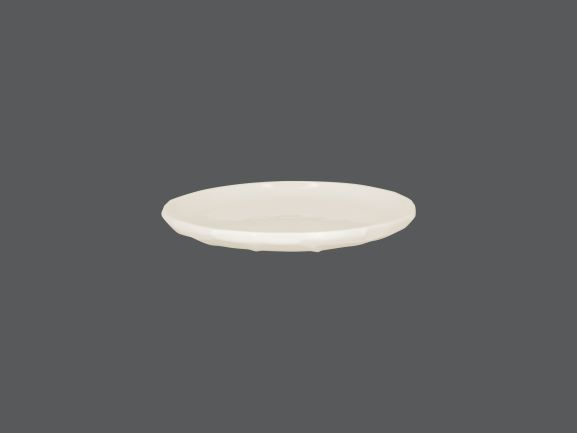 STCP24OC18 Тарелка круглая край неровный d=24  h=2.5 см., плоская, фарфор, Sketches, RAK Porcelain,
