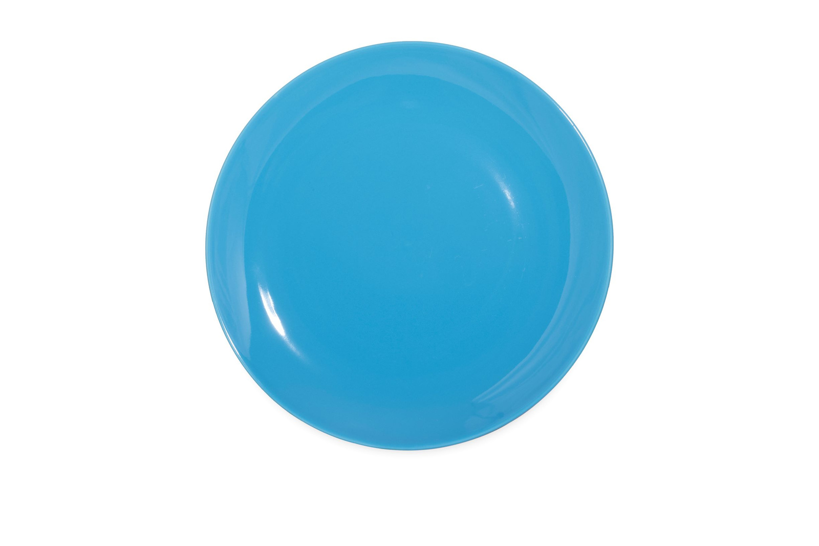 CS0022Blue Тарелка круглая "Coupe"  d=18 см., , фарфор,цвет голубой, Lantana, SandStone, Китай