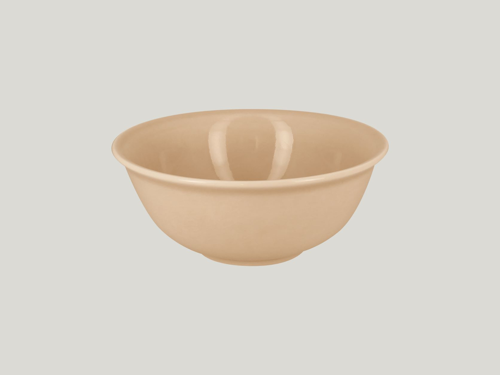 VNNNRB16BG Салатник круглый  d=16 h=6.5см., (580мл)58 cl., фарфор,цвет бежевый, Vintage, RAK Porcela