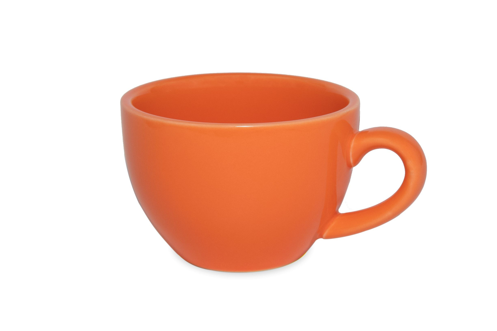 CS6651Orange Чашка круглая не штабелируемая (230мл)23 cl., фарфор,цвет оранжевый, Lantana, SandStone