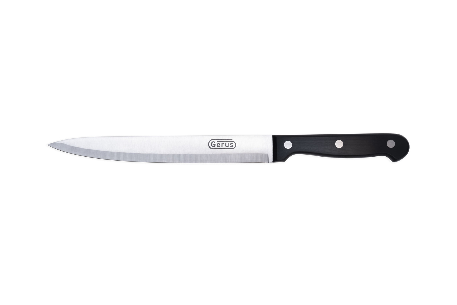 SSMK80 Нож кухонный для мяса, L=20см., лезвие- нерж.сталь,ручка- пластик, Gerus