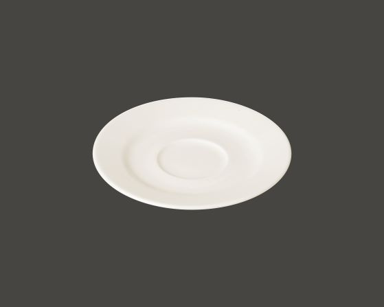 CS4697 Блюдце круглое  d=15.5см для чашки CS8182, фарфор,молочно-белый,SandStone, Китай