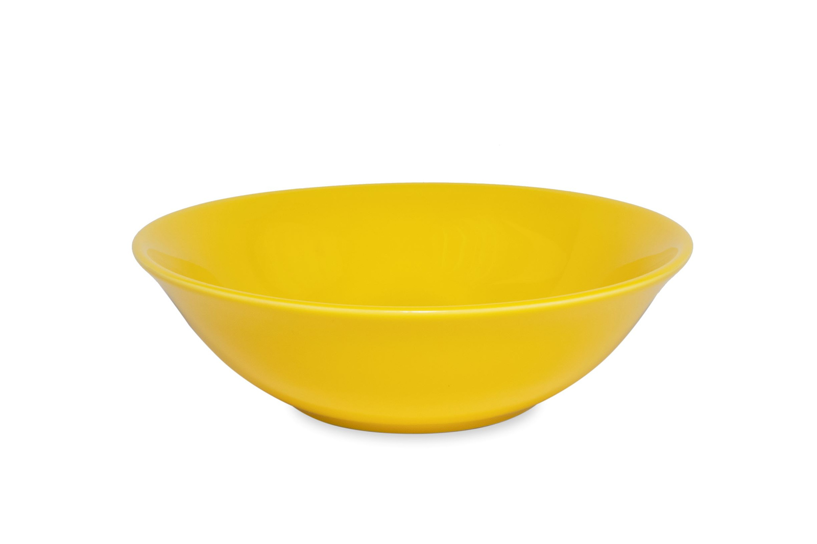 CS0729Yellow Салатник круглый  d=18см., (500мл)50 cl., фарфор,цвет желтый, Lantana, SandStone, Китай