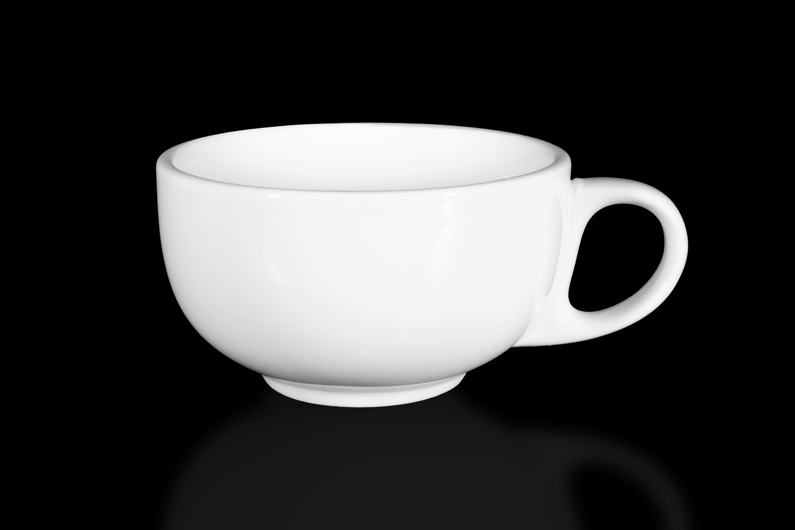 CS4696 Чашка круглая "Barista" (250мл)25 cl., блюдце CS4697 фарфор,молочно-белый,SandStone, Кита