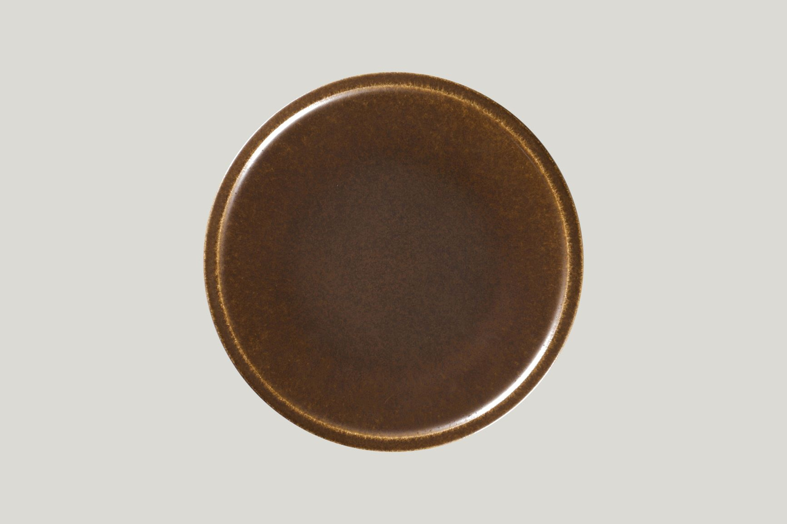 EACP24RT Тарелка круглая "Coupe"  d=24 см., плоская, фарфор, Ease, RAK Porcelain, ОАЭ