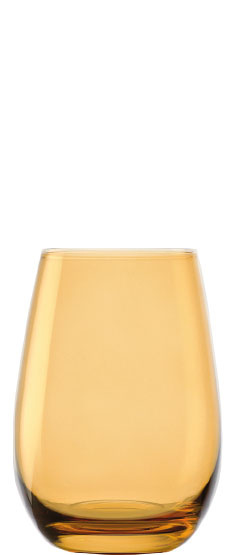 3520012EL015 Стакан низкий d=85 h=120мм (465мл)46.5 cl., стекло,цвет "Amber", Elements, Stolzle,Герм