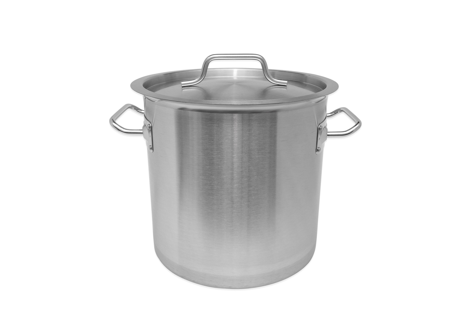E14040 Кастрюля, 50л., d=40 h=40см., с крышкой нерж.сталь